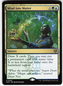 Mind into Matter 202 Secrets of Strixhaven Magic the Gathering - Image 1