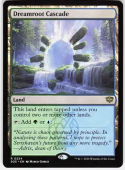 Dreamroot Cascade 254 Secrets of Strixhaven Magic the Gathering - Image 1