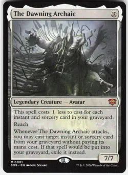 The Dawning Archaic 1 Secrets of Strixhaven Magic the Gathering - Image 1
