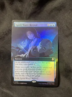 Spirit Water Revival (Extended Art) Avatar: The Last Airbender Foil MTG #370 - Image 1