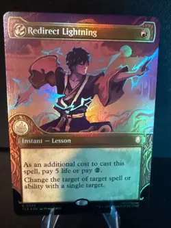 Redirect Lightning (Showcase) Avatar: The Last Airbender Foil - Image 1
