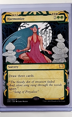 2021 MTG Magic the Gathering STA Strixhaven Mystical Archive #52 Harmonize - Image 1