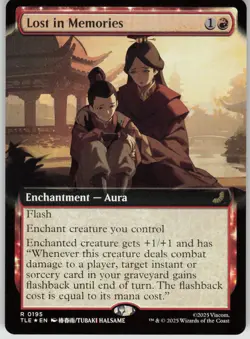 MTG Lost in Memories Extended Art Foil NM Avatar: The Last Airbender: Eternal Le - Image 1
