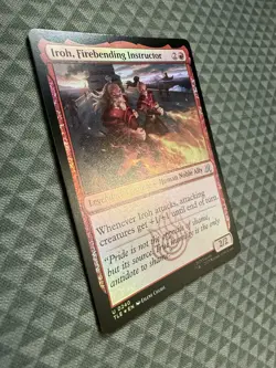 MTG Iroh, Firebending Instructor #0240 Foil U Avatar: TLA: Eternal-Legal (TLE) - Image 2
