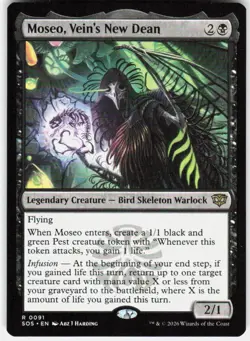 Moseo Vein's New Dean 91 Secrets of Strixhaven Magic the Gathering - Image 1