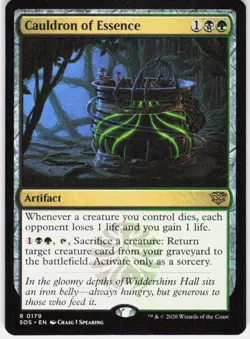 Cauldron of Essence 179 Secrets of Strixhaven Magic the Gathering - Image 1