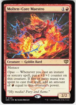 Molten Core Maestro 125 Secrets of Strixhaven Magic the Gathering - Image 1