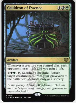 Cauldron of Essence 179 Secrets of Strixhaven Magic the Gathering - Image 1