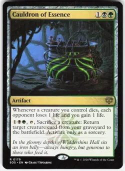 Cauldron of Essence 179 Secrets of Strixhaven Magic the Gathering - Image 1