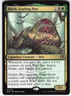 Blech Loafing Pest 176 Secrets of Strixhaven Magic the Gathering - Image 1