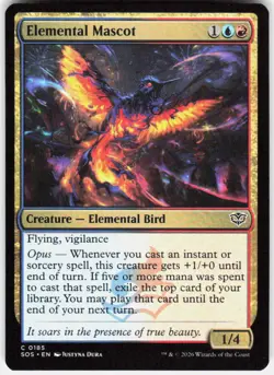 Elemental Mascot 185 Secrets of Strixhaven Magic the Gathering - Image 1