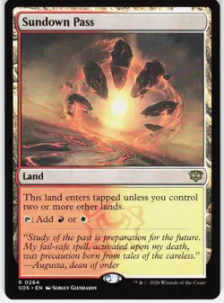 Sundown Pass 264 Secrets of Strixhaven Magic the Gathering - Image 1