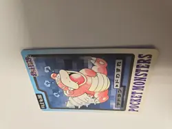 Slowbro Carddass 1997 Vintage Pokemon Pocket Monster Vending Card B49 - Image 5