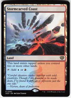 Stormcarved Coast 263 Secrets of Strixhaven Magic the Gathering - Image 1