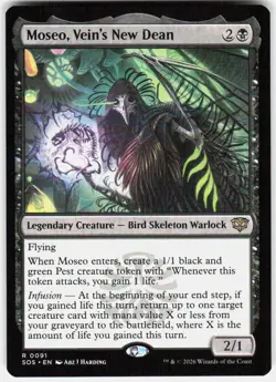 Moseo Vein's New Dean 91 Secrets of Strixhaven Magic the Gathering - Image 1