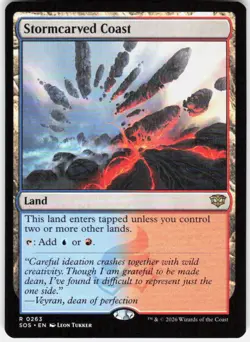 Stormcarved Coast 263 Secrets of Strixhaven Magic the Gathering - Image 1