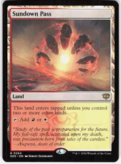 Sundown Pass 264 Secrets of Strixhaven Magic the Gathering - Image 1