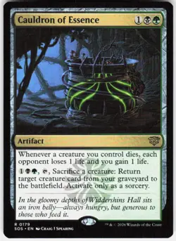 Cauldron of Essence 179 Secrets of Strixhaven Magic the Gathering - Image 1