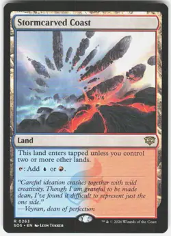 Stormcarved Coast 263 Secrets of Strixhaven Magic the Gathering - Image 1