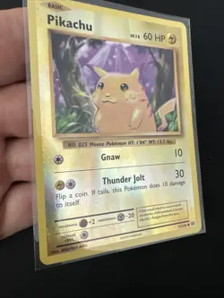 Basic Pikachu Reverse Holo 35/108 Pokemon Card NM/LP 2016 XY Evolutions Set - Image 3