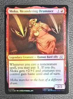 Foil Moku, Meandering Drummer U Avatar: The Last Airbender: Eternal-Legal 122 NM - Image 1