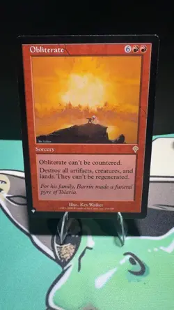 Obliterate 156/350 Rare The List Reprints Magic: The Gathering Lightly Played - Image 1