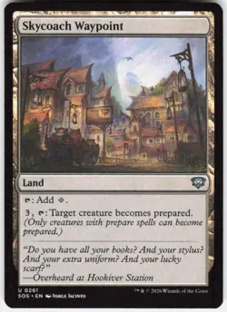 Skycoach Waypoint 261 Secrets of Strixhaven Magic the Gathering - Image 1