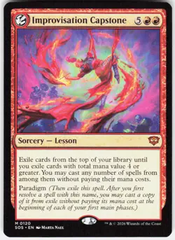 Improvisation Capstone 120 Secrets of Strixhaven Magic the Gathering - Image 1