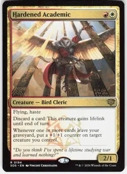 Hardened Academic 194 Secrets of Strixhaven Magic the Gathering - Image 1
