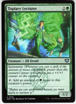 Topiary Lecturer 165 Secrets of Strixhaven Magic the Gathering - Image 1