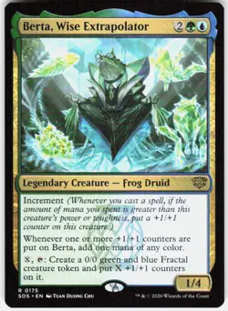 Berta, Wise Extrapolator 175 Secrets of Strixhaven Magic the Gathering - Image 1