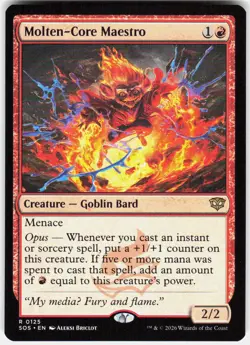 Molten Core Maestro 125 Secrets of Strixhaven Magic the Gathering - Image 1
