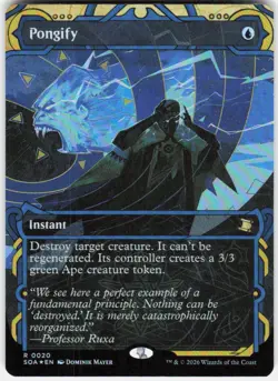 Pongify Foil 20 Secrets of Strixhaven: Mystical Archive Magic the Gathering - Image 1