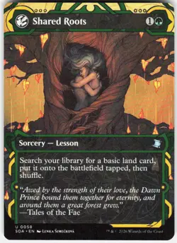 Shared Roots 58 Secrets of Strixhaven: Mystical Archive Magic the Gathering - Image 1