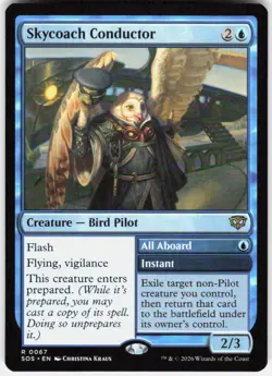 Skycoach Conductor 67 Secrets of Strixhaven Magic the Gathering - Image 1