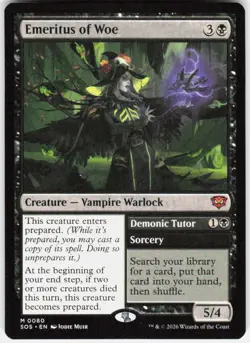 Emeritus of Woe 80 Secrets of Strixhaven Magic the Gathering - Image 1