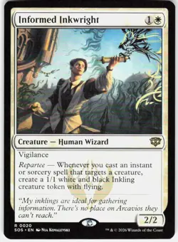 Informed Inkwright 20 Secrets of Strixhaven Magic the Gathering - Image 1