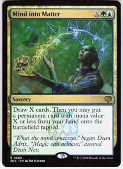 Mind into Matter 202 Secrets of Strixhaven Magic the Gathering - Image 1
