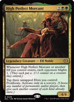 High Perfect Morcant 229 Lorwyn Eclipsed Magic the Gathering - Image 1