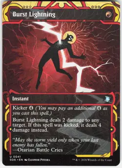 Burst Lightning 41 Secrets of Strixhaven: Mystical Archive Magic the Gathering - Image 1