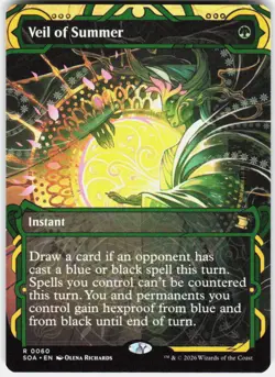 Veil of Summer 60 Secrets of Strixhaven: Mystical Archive Magic the Gathering - Image 1