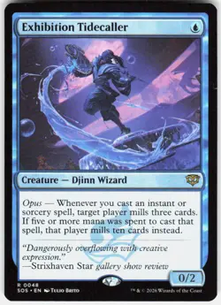 Exhibition Tidecaller 48 Secrets of Strixhaven Magic the Gathering - Image 1
