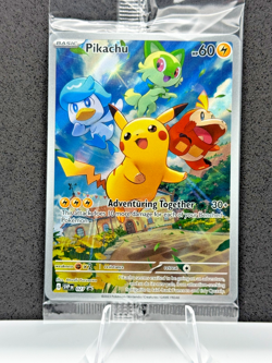 Pokemon TCG: Pikachu 027 -Scarlet & Violet Promo (Factory Sealed) - Image 1