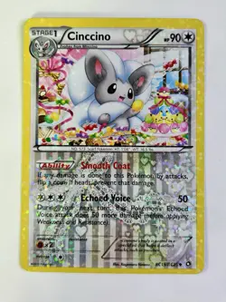 Cinccino 2013 Pokemon Legendary Treasures Radiant Collection #RC19/RC25 * LP - Image 1