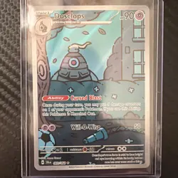 2024 Pokemon Shrouded Fable Dusclops Illustration Rare #069/064 - Image 1