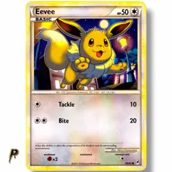 Eevee 56/95 - 2011 Call of Legends Non Holo Rare Pokemon Card NM - Image 1