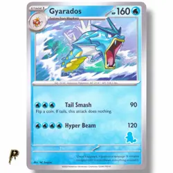 Gyarados - 2023 First Battle Deck Stamped Exclusive Pokemon Card NM - Image 1