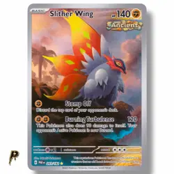 Slither Wing 204/183 - 2023 Paradox Rift Illustration Rare Holo Pokemon Card NM - Image 1