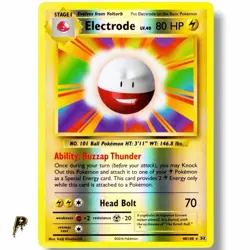 Electrode 40/108 - 2016 XY Evolutions Reverse Holo Rare Pokemon Card NM - Image 1