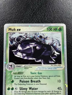 Pokemon TCG Muk EX Dragon Holo 96/97 LP - Image 2